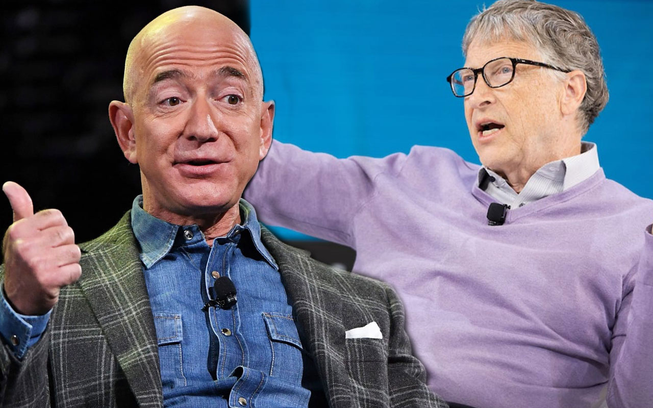 Jeff Bezos birinciliği Bill Gates'e kaptırdı Dünyanın en zengini artık o