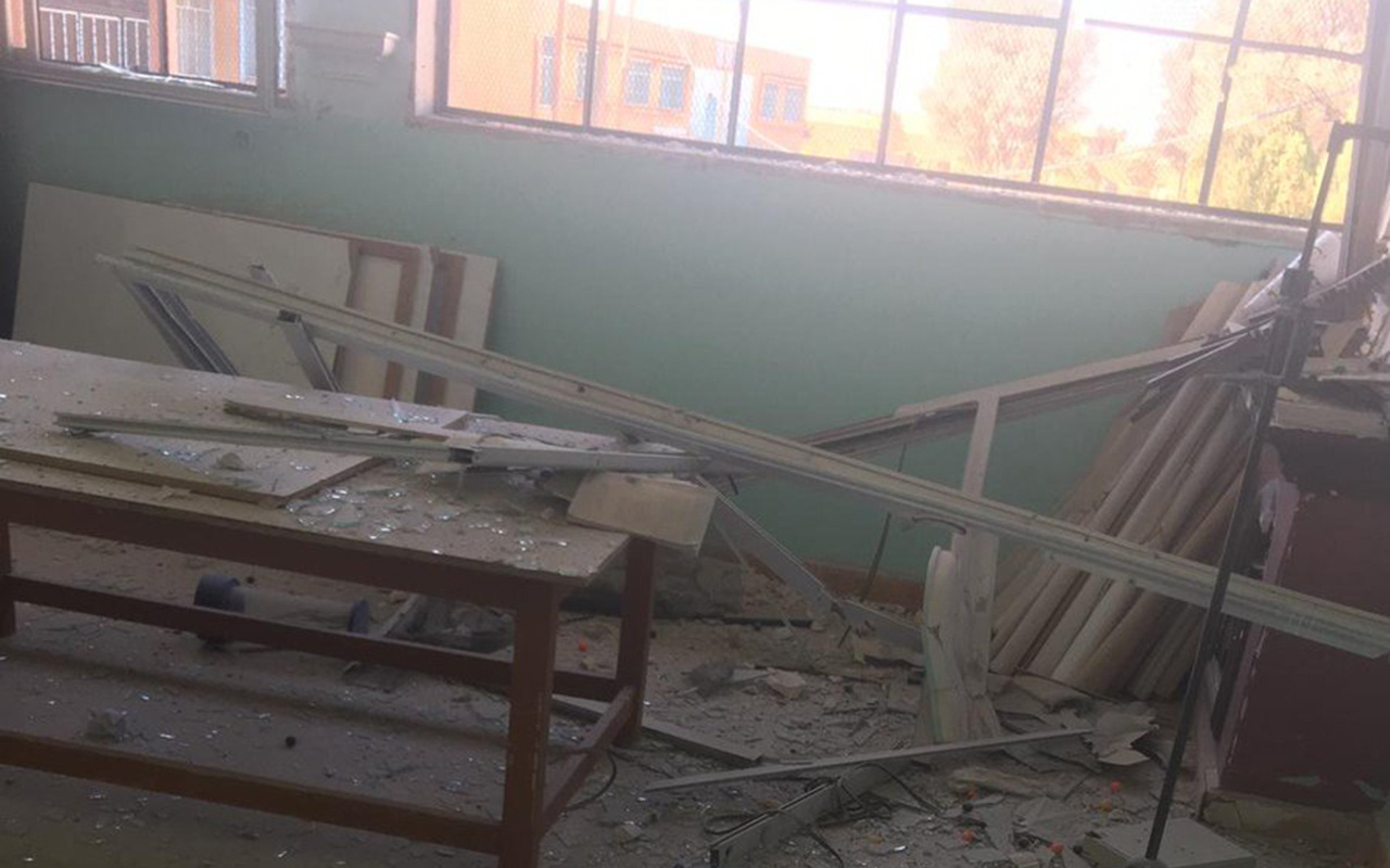 Terör örgütü PKK/YPG Tel Abyad'da okulu vurdu
