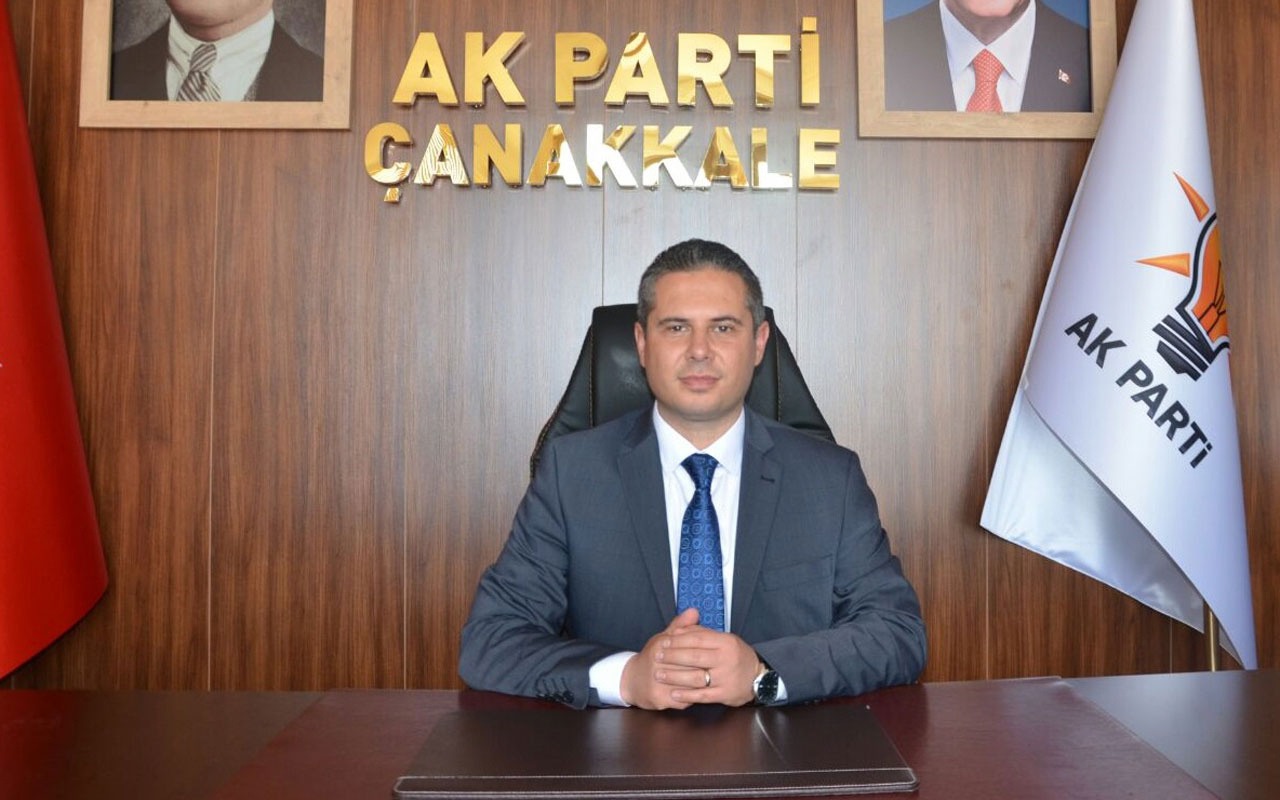 AK Parti Çanakkale İl Başkanı Gültekin Yıldız istifa etti