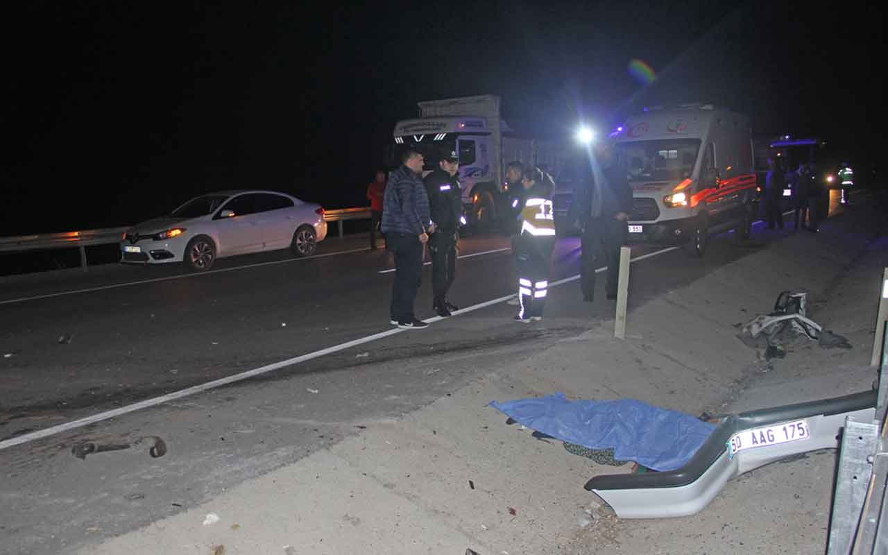 Tokat'ta trafik kazası: 1 ölü, 3 yaralı