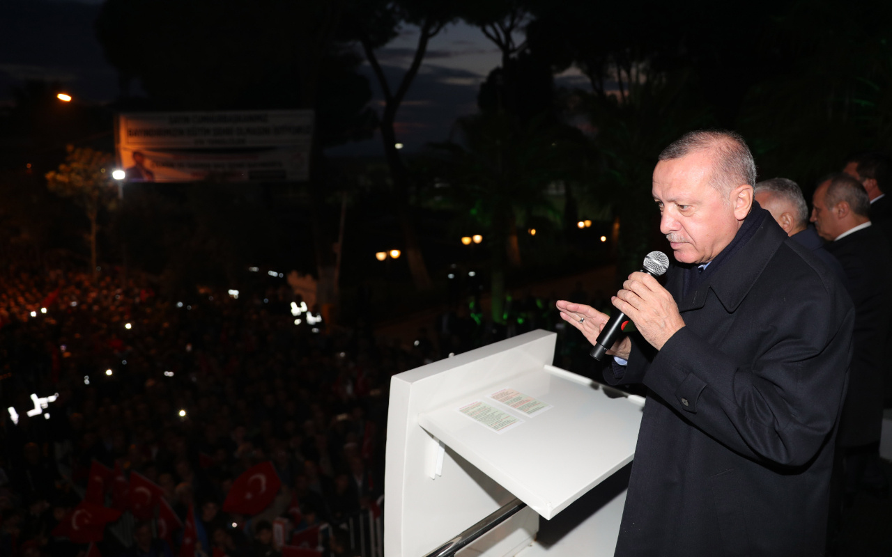 Cumhurbaşkanı Erdoğan'dan İzmirli vatandaşlara müjde