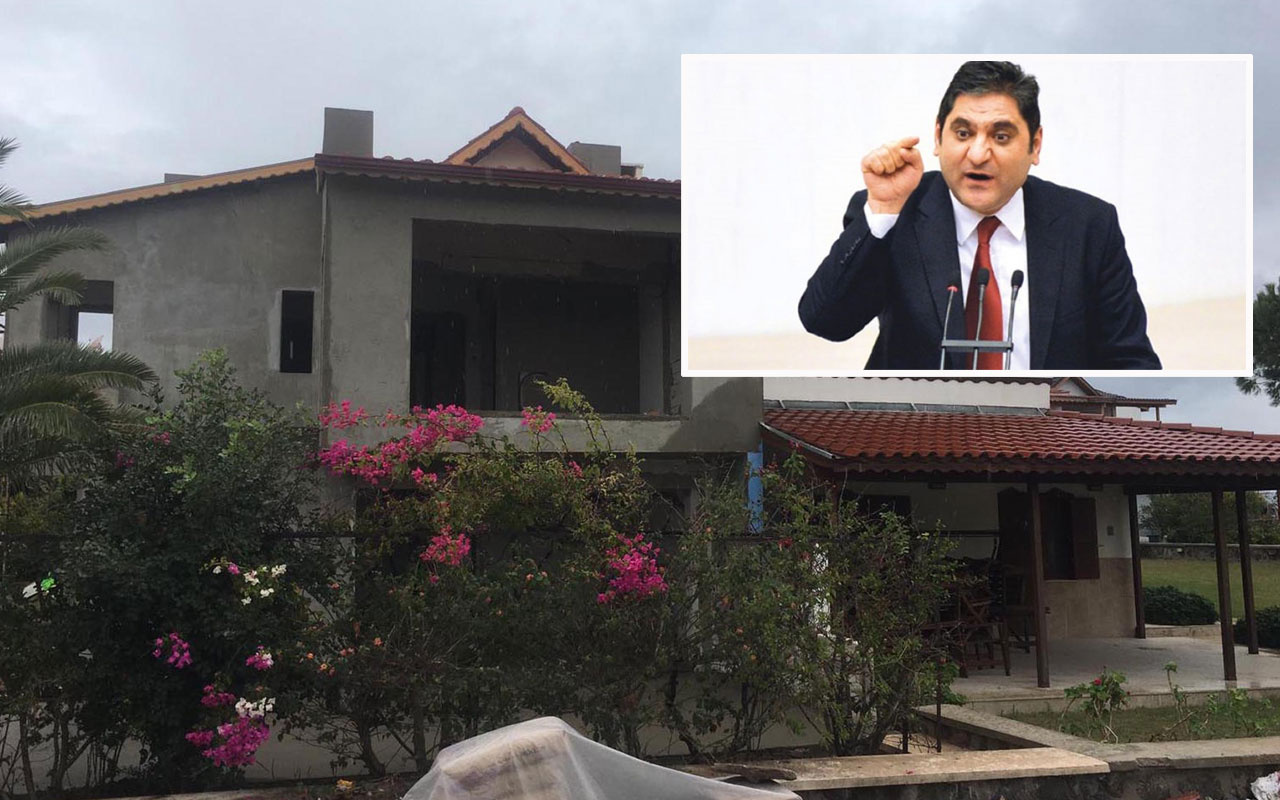 CHP'li Aykut Erdoğdu'nun Çeşme'deki villası mühürlendi