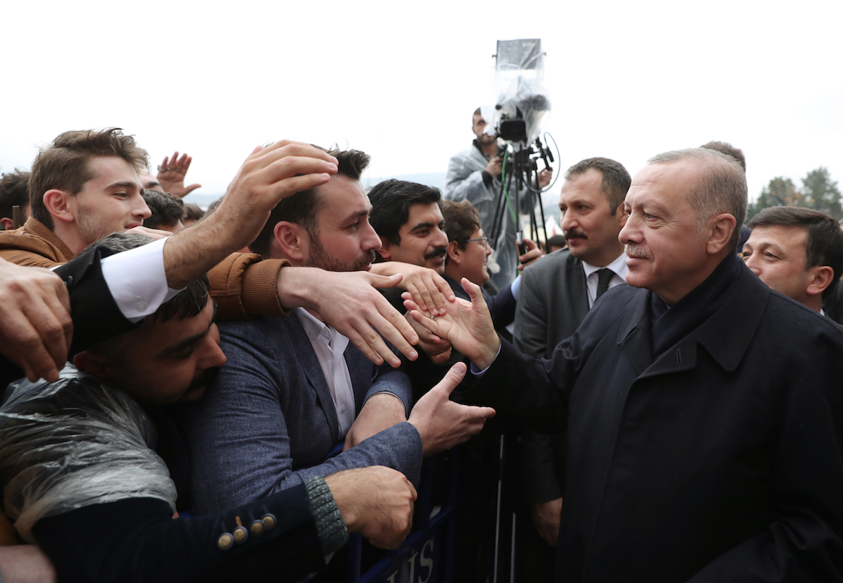 Erdoğan Bilal Saygılı Camii açılışını yaptı vatandaştan yoğun ilgi