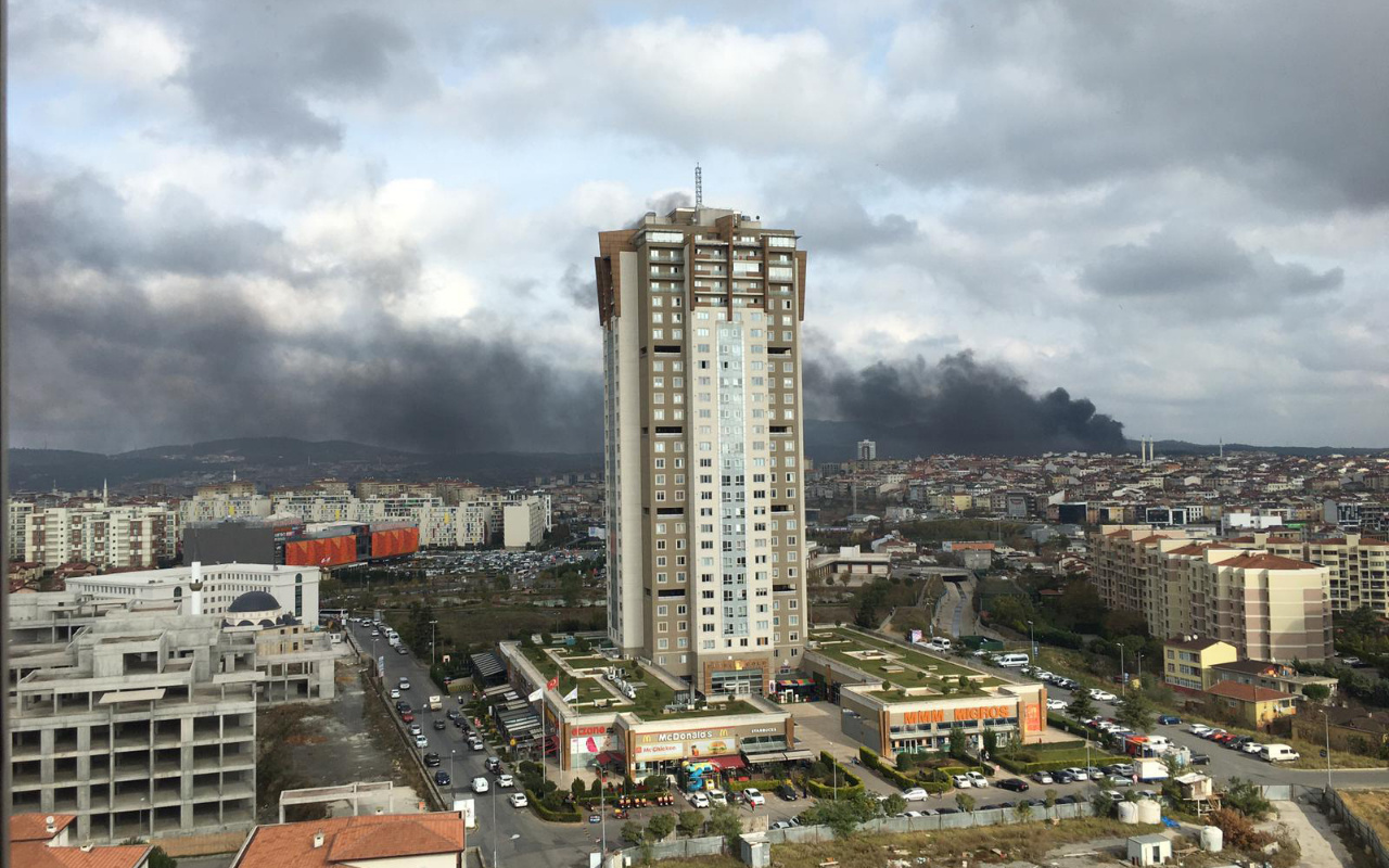 İstanbul Çekmeköy'de askeri alanda yangın! Kontrol altına alındı