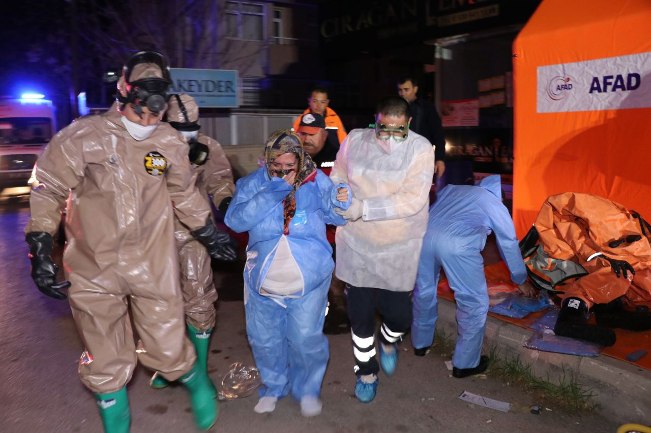 Aksaray'da kimyasal maddeden zehirlenme şüphesi