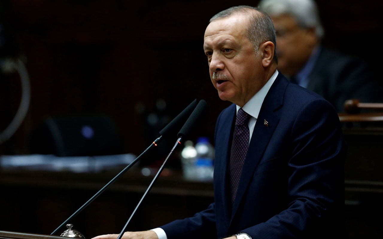 Cumhurbaşkanı Erdoğan'dan grup toplantısında CHP'ye tepki