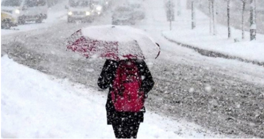 Meteoroloji'den uyarı verildi: Doğuda kar batıda yağmur etkili