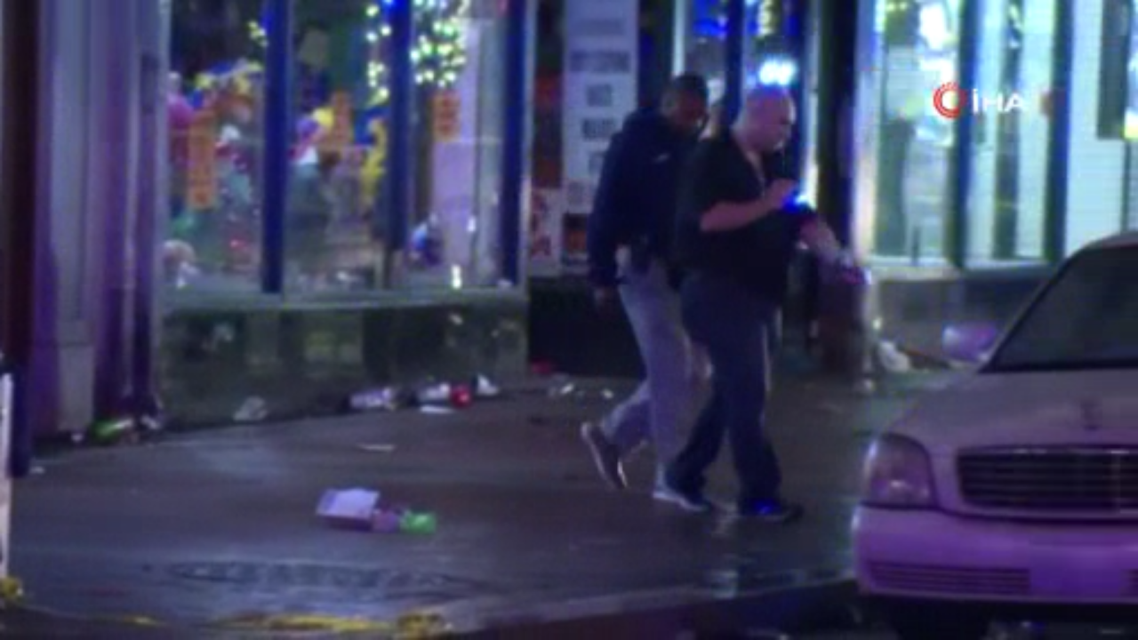ABD New Orleans'ta silahlı saldırı 10 yaralı