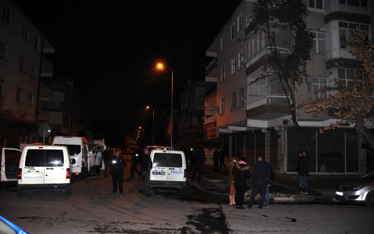 Kayseri 'de pompalı tüfekle sırtından vurularak öldürüldü