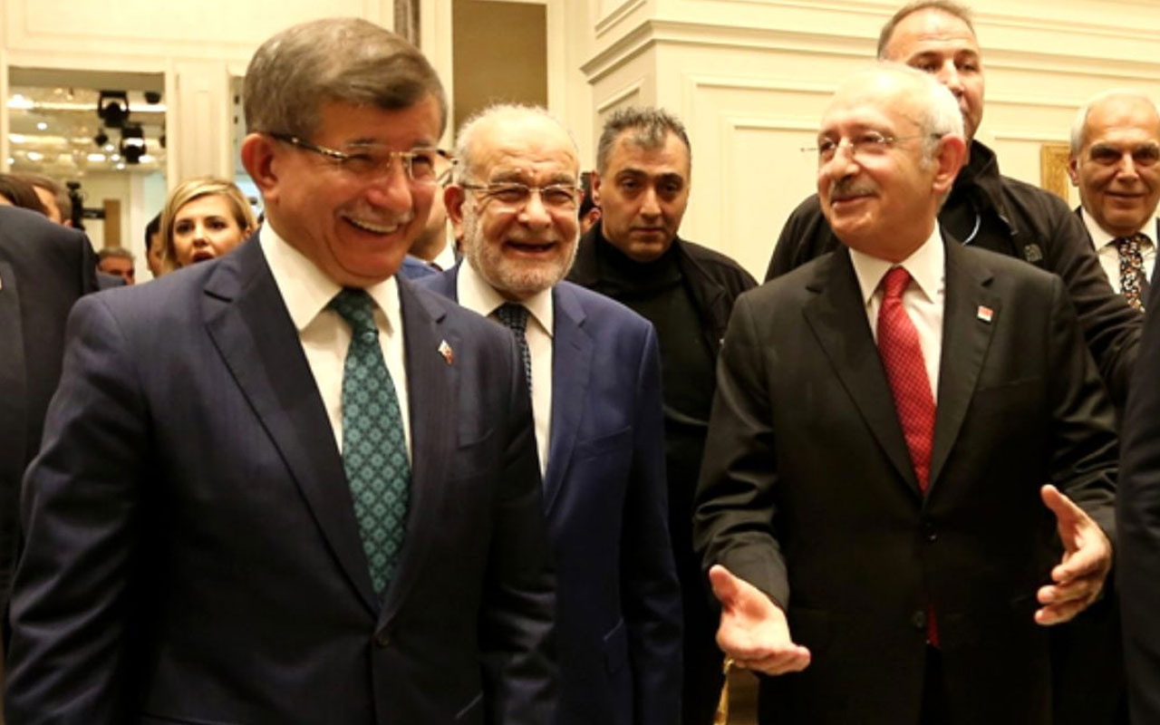 AK Parti'den Davutoğlu, Kılıçdaroğlu ve Karamollaoğlu'nun fotoğrafına ilk yorum