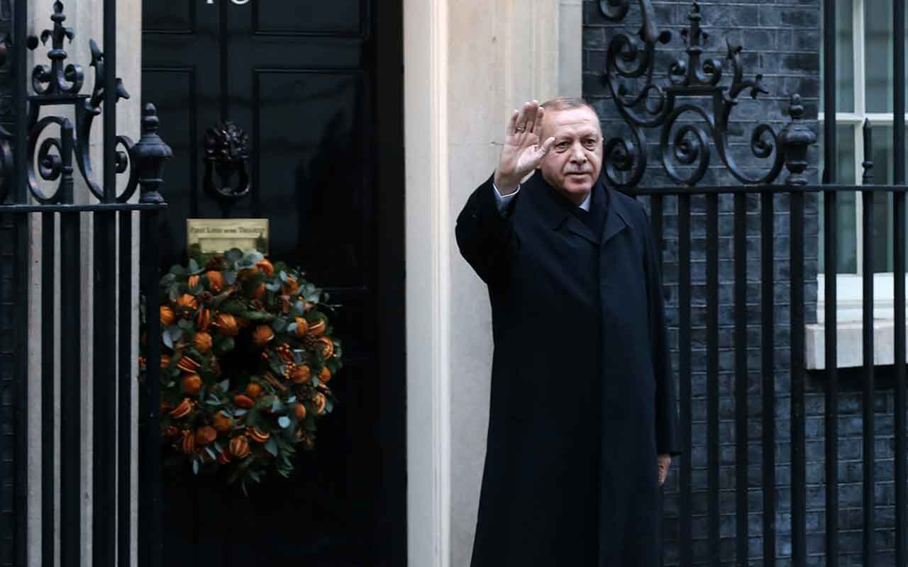 Cumhurbaşkanı Erdoğan Downing Street’te