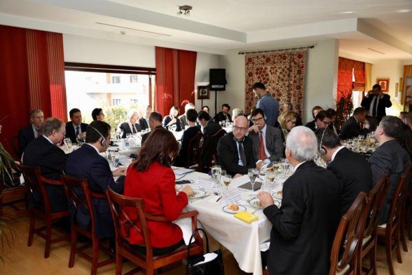 Ekrem İmamoğlu 27 AB ülkesinin büyükelçileri buluştu samimi görüntüler