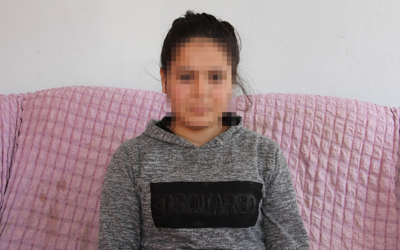 Mersin'de 15 yaşındaki kız çocuğuna dehşeti yaşattı