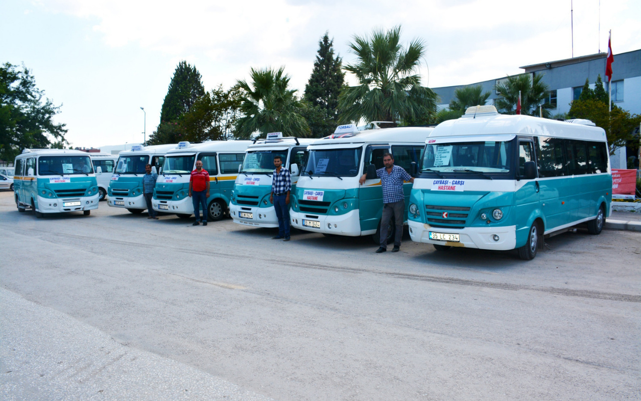 İzmir'de minibüs ücretlerine yüzde 17 zam geldi