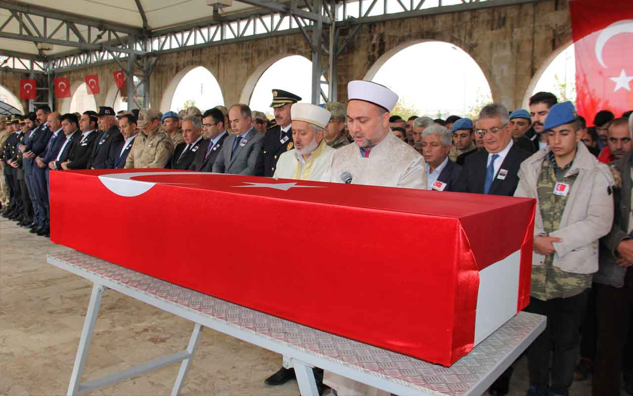 Van şehidi memleketi Adıyaman’da son yolculuğuna uğurlandı