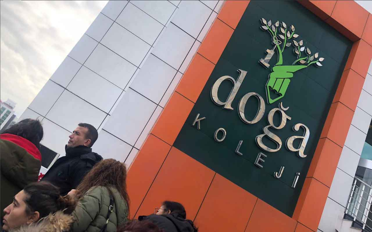 Doğa Koleji'nde öğretmenler ders bıraktı