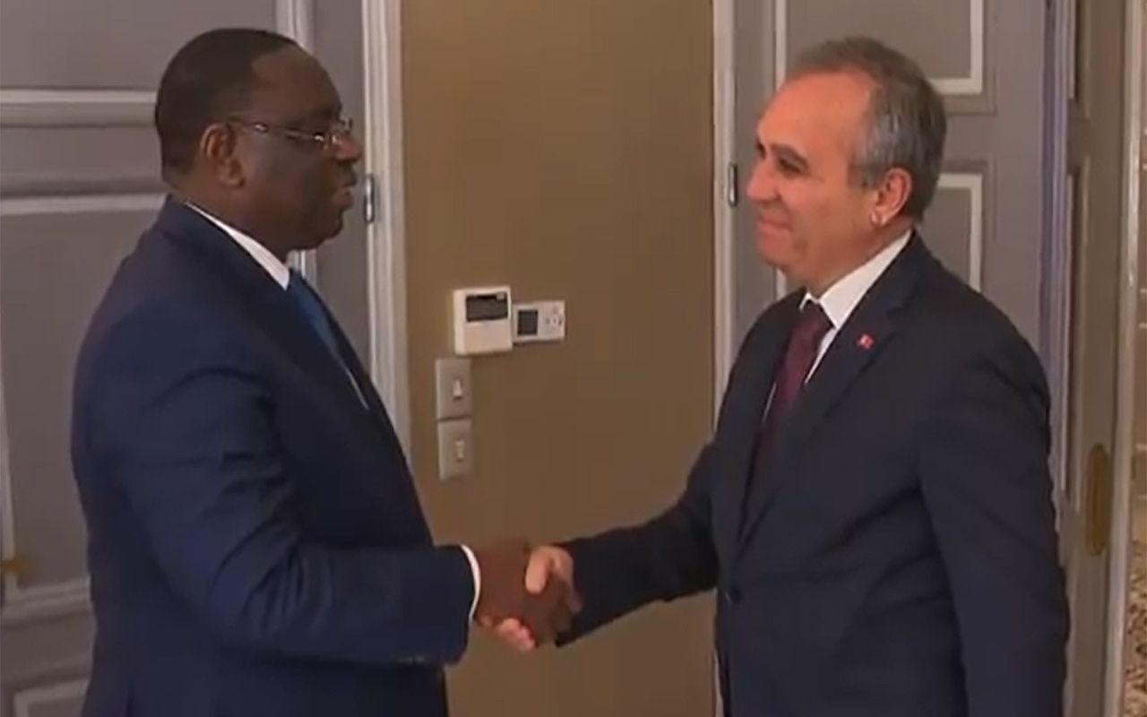 Senegal Cumhurbaşkanlığından Türkiye paylaşımı