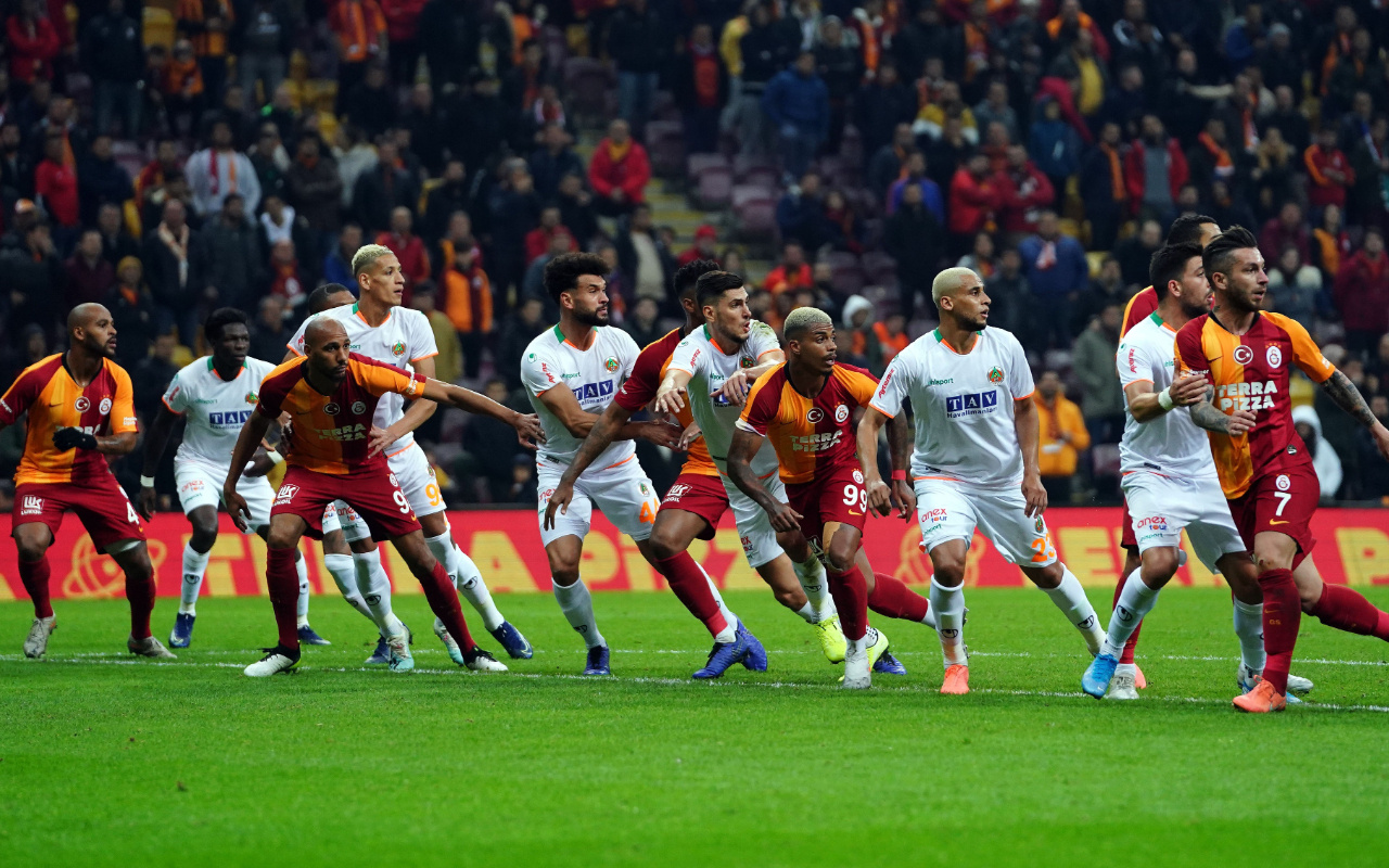 Galatasaray Alanyaspor maçı özet ve golleri