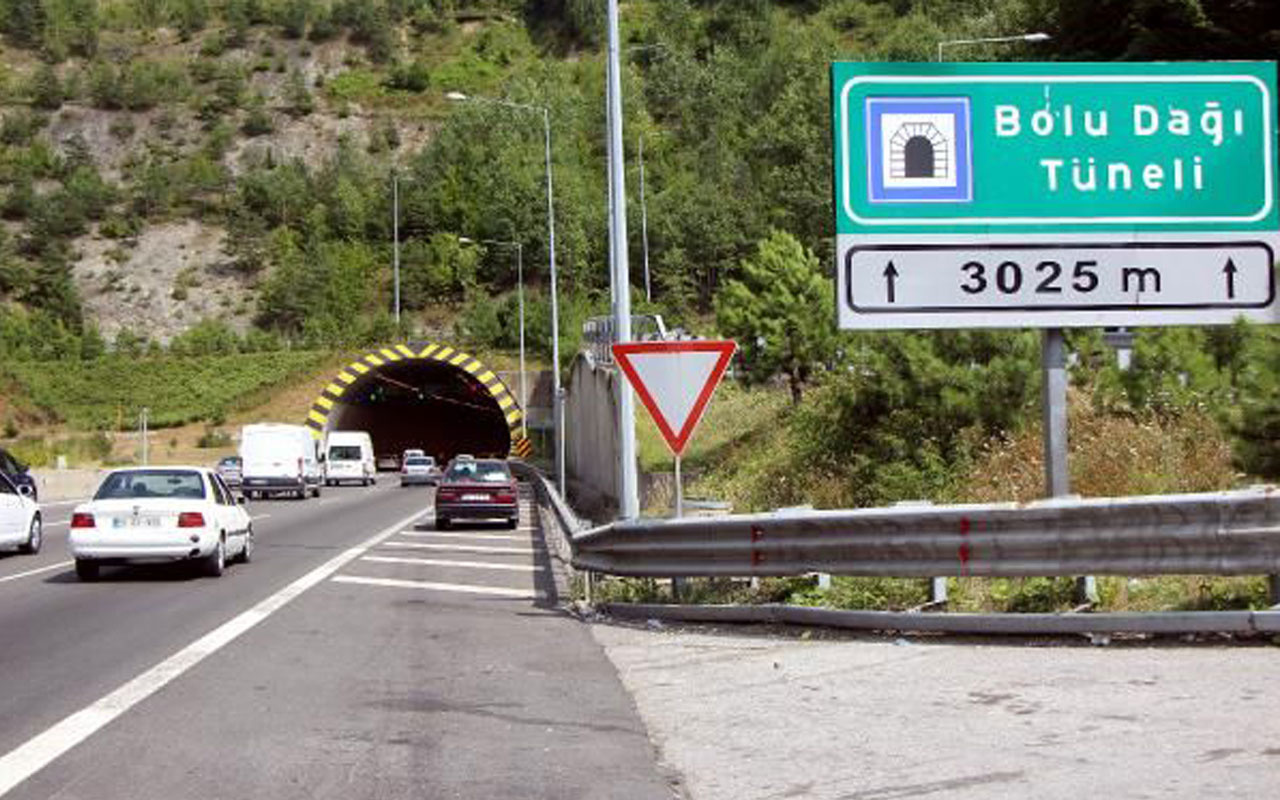 Bolu Dağı Tüneli'nin İstanbul yönü 35 gün kapalı!