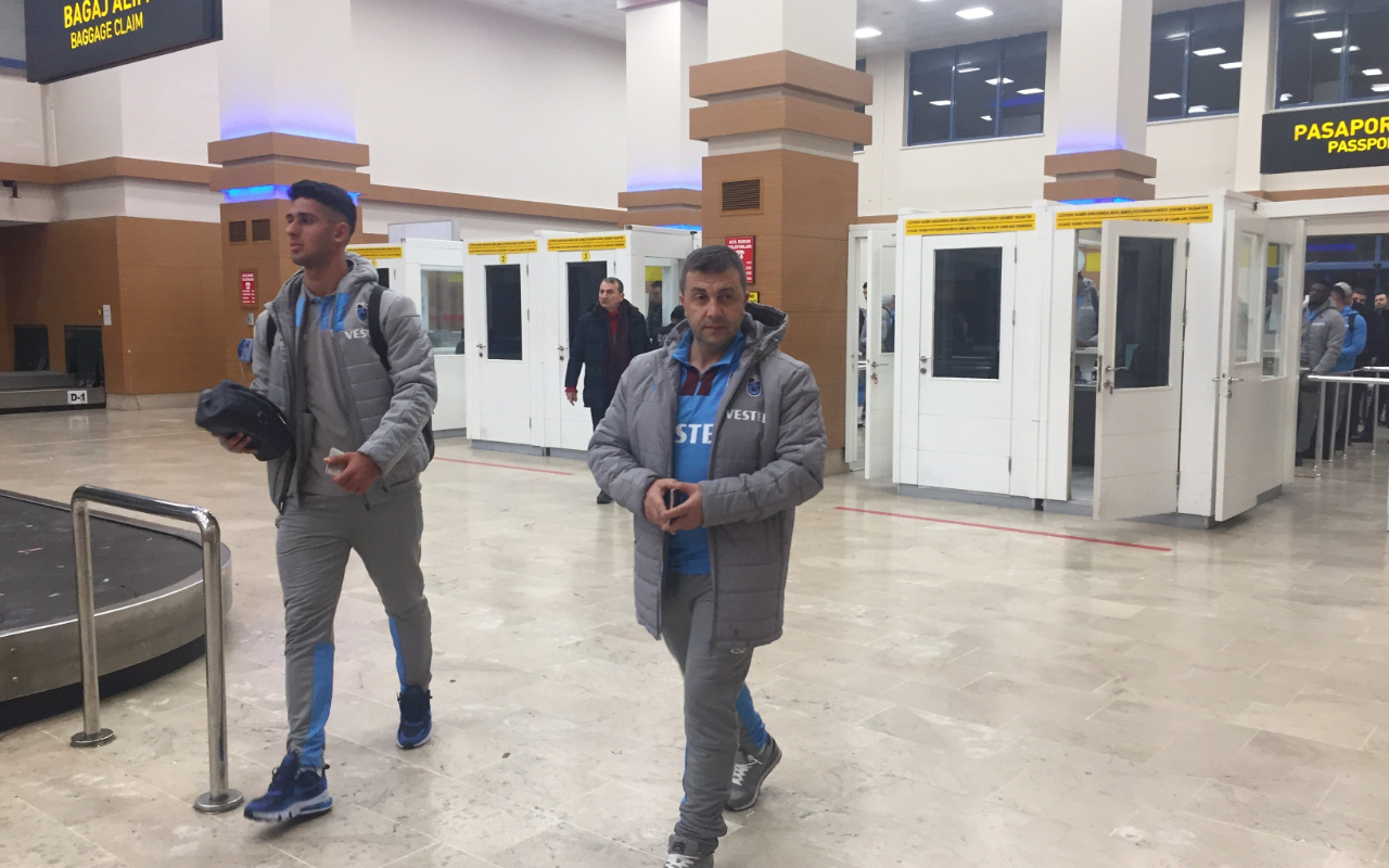 Trabzonspor yurda döndü