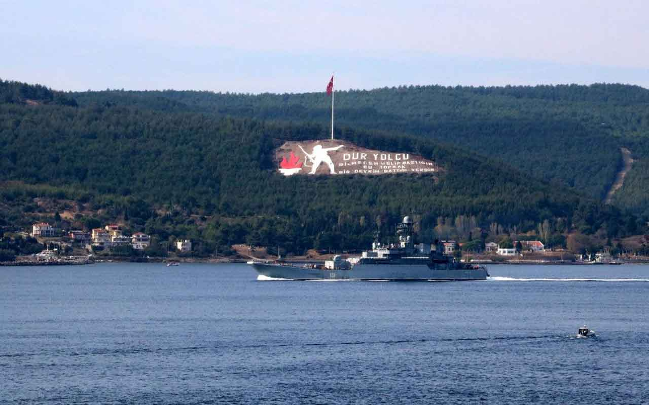 Rus savaş gemileri, 'Orsk' ve 'Azov' Akdeniz'e iniyor