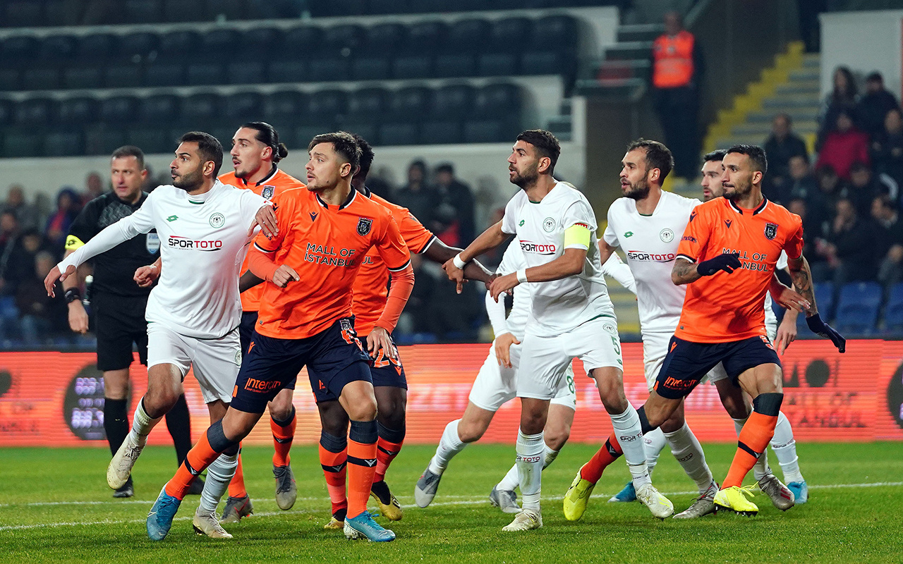 Başakşehir Konyaspor maçı golleri ve geniş özeti