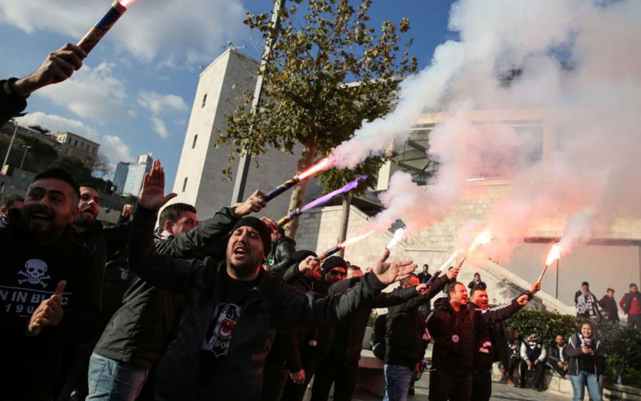 Beşiktaş taraftarının derbi yolculuğu başladı