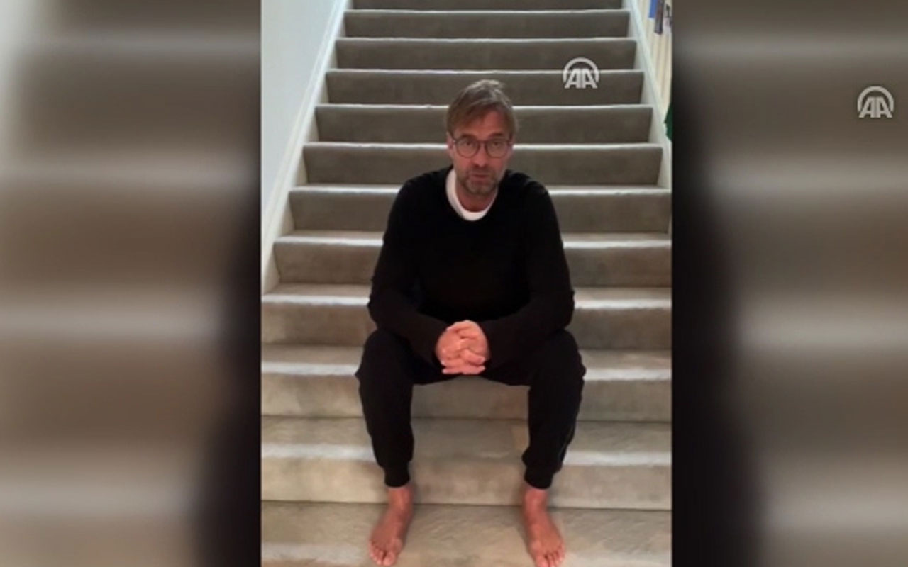 Jürgen Klopp, Dortmund Türkspor'a videolu mesaj gönderdi