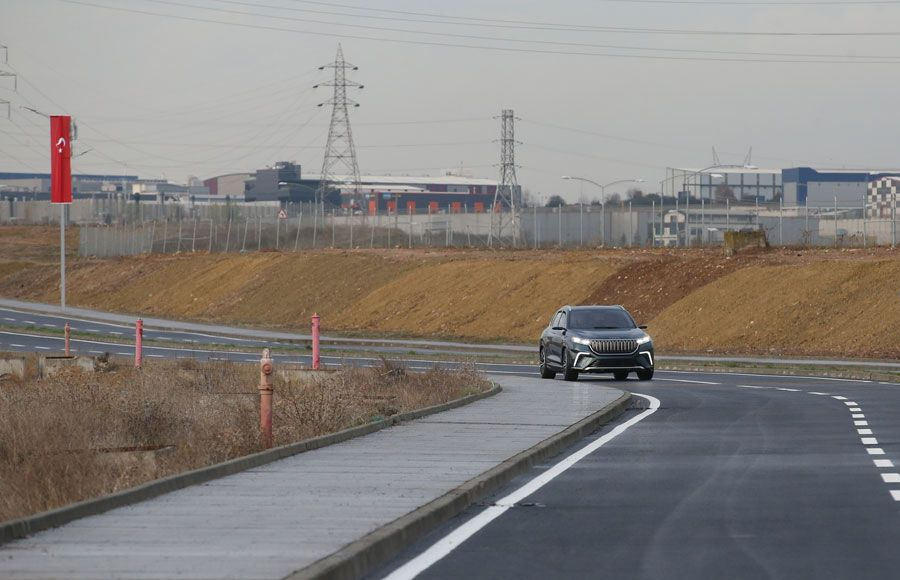 Cumhurbaşkanı Erdoğan yerli otomobili böyle kullandı