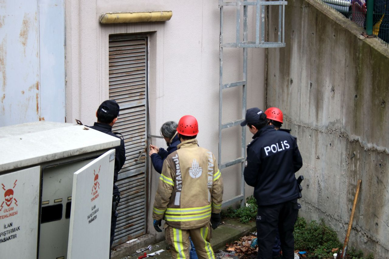 İstanbul Şişli'de trafo binasında mahsur kaldığını iddia eden kişi gözaltına alındı