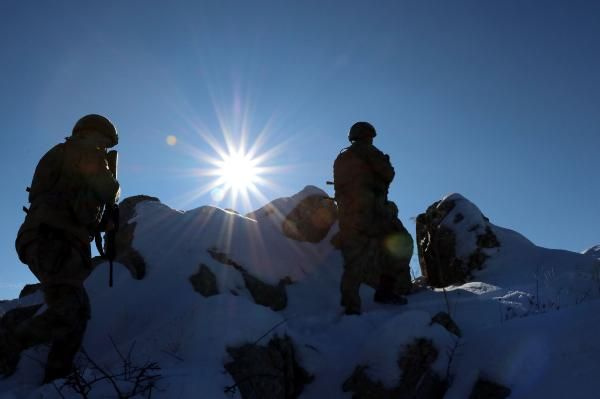 Van Tendürek Dağı'nda eksi 35 derecede vatan savunması