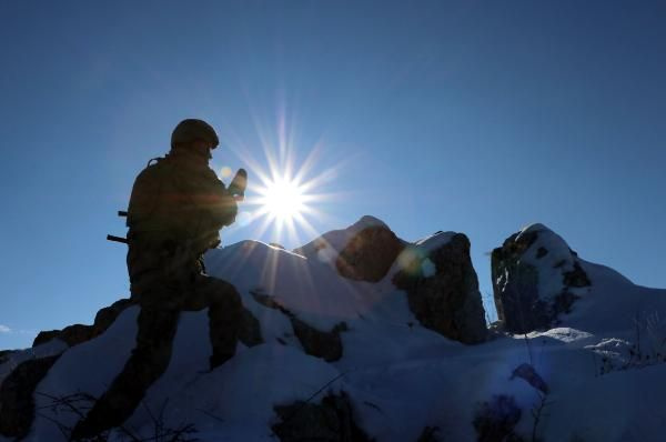 Van Tendürek Dağı'nda eksi 35 derecede vatan savunması