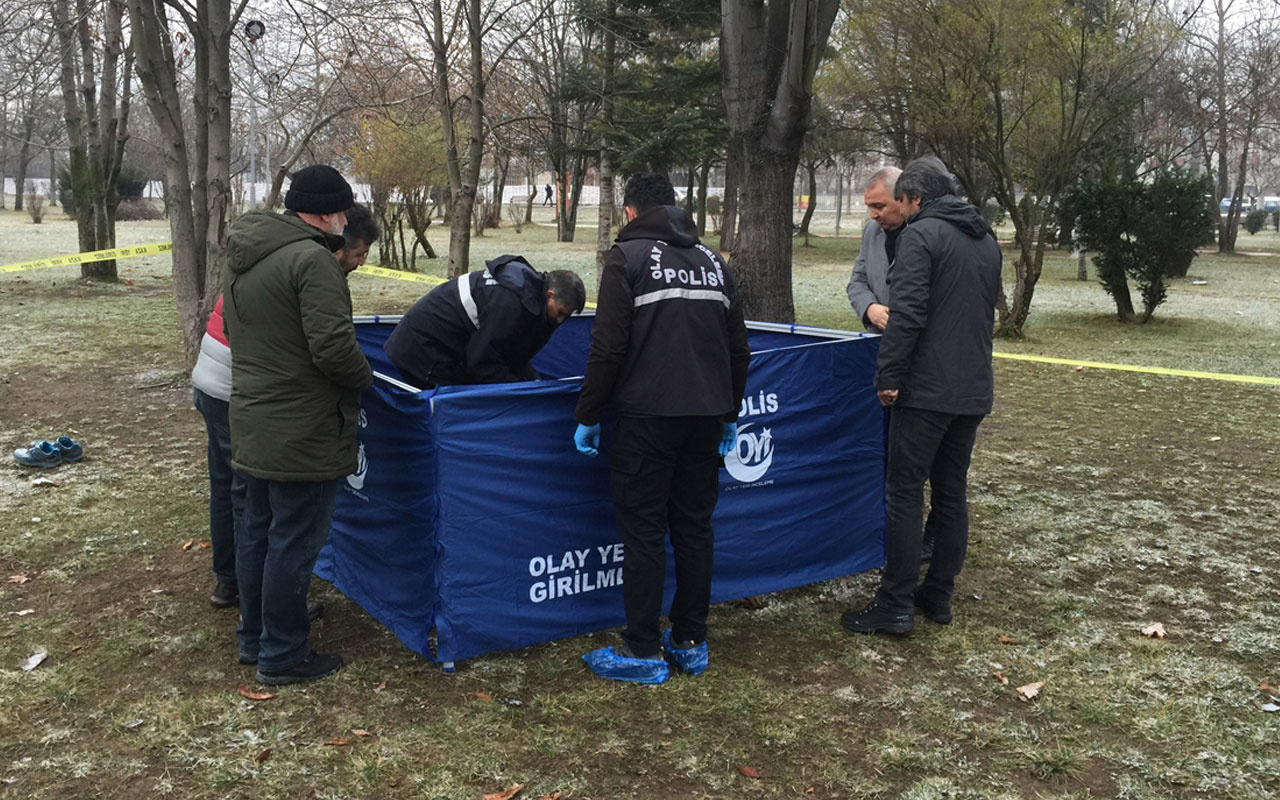 Bolu'da bir kişi parkta ölü bulundu