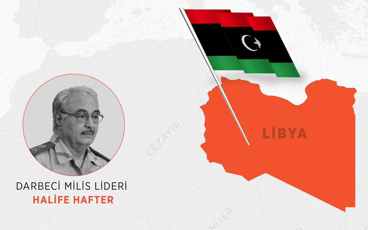 Hafter Libya'da askeri okulu vurdu! Çok sayıda ölü ve yaralı var