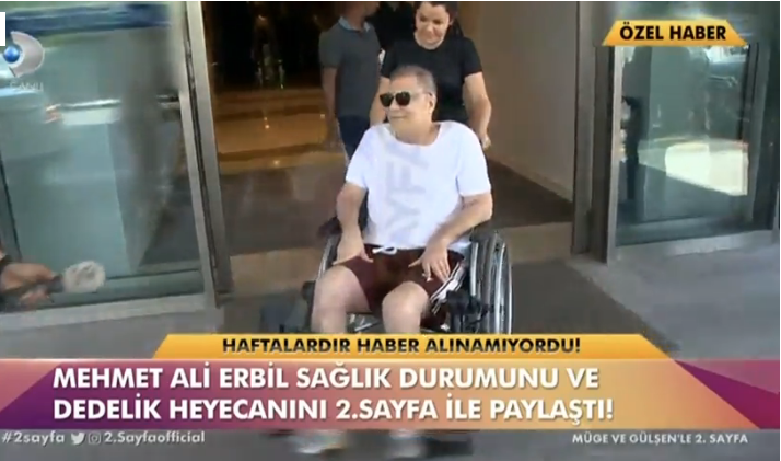 Mehmet Ali Erbil taburcu olduktan sonra ilk kez kameraların karşısına geçti!
