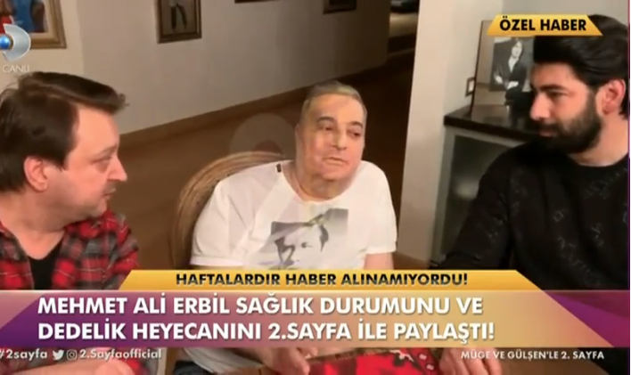 Mehmet Ali Erbil taburcu olduktan sonra ilk kez kameraların karşısına geçti!