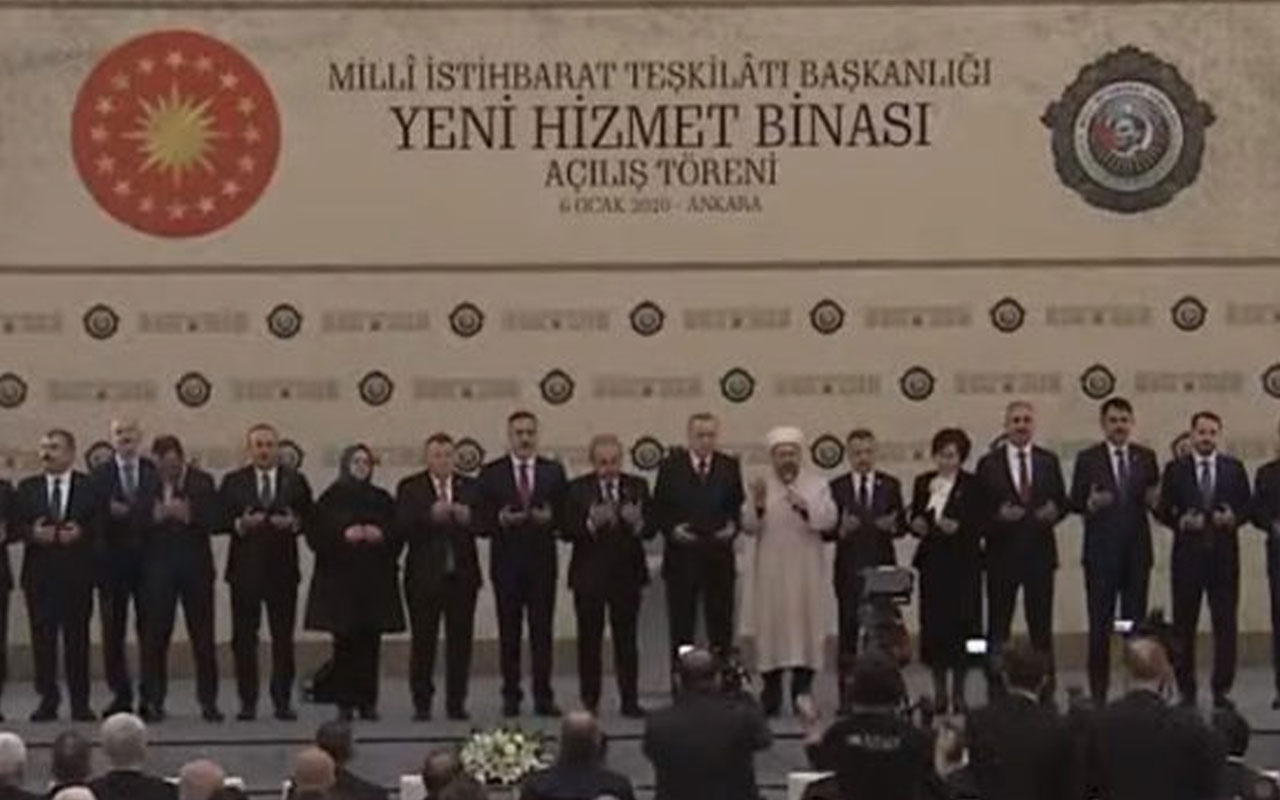 Erdoğan, Milli İstihbarat Teşkilatı Başkanlığının yeni hizmet binasının açılışını yaptı