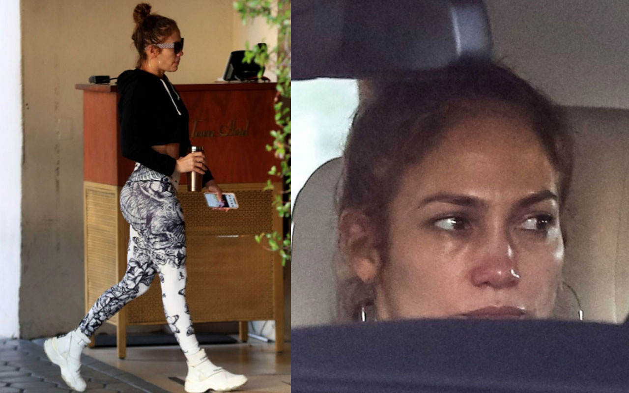 Jennifer Lopez Alex Rodriguez'le birbirine girdi gözyaşlarına hakim olamadı