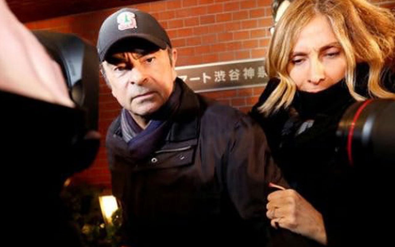 Nissan CEO'su Carlos Ghosn'un Lübnan'a kaçmasıyla ilgili yeni görüntüler