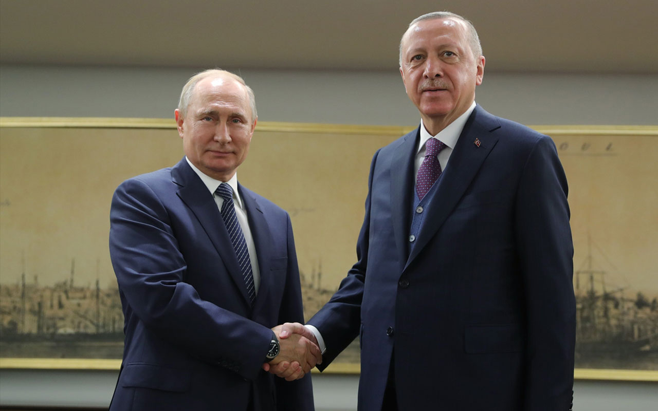 Cumhurbaşkanı Erdoğan, Rusya Devlet Başkanı Putin ile görüştü