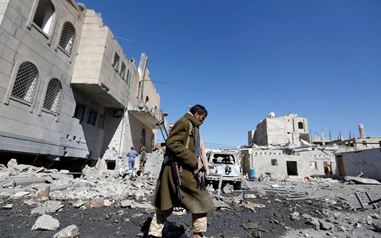 Yemen ordusu Husilere ait bir İHA düşürdü