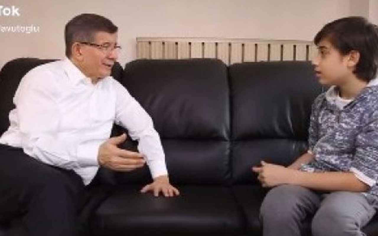 Ahmet Davutoğlu'nun ilk TikTok paylaşımı