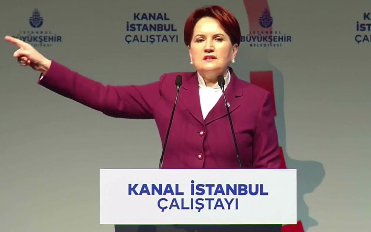 Meral Akşener'den Kanal İstanbul yorumu!