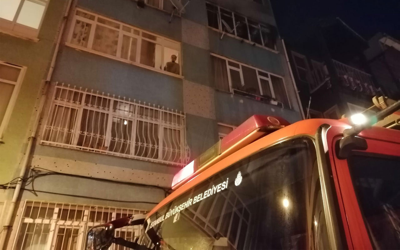 Kadıköy'de çıkan yangında 4. kattan atlayan 1 kişi öldü