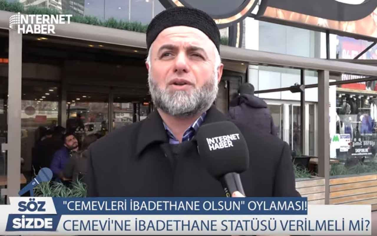 Cemevleri'ne ibadethane statüsü verilmesine vatandaşın görüşleri