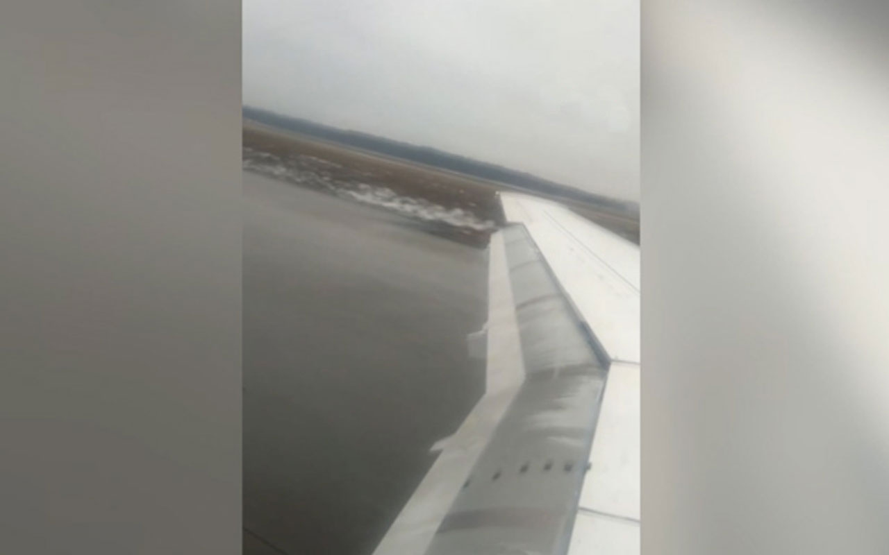 Rusya'da havaalanına iniş yapan pilot yanlış piste indi