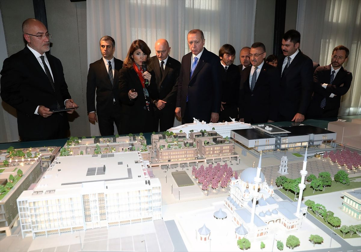 Cumhurbaşkanı Erdoğan Galataport Projesi hakkında bilgi aldı