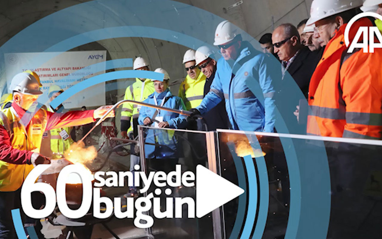 60 saniyede bugün (18 Ocak 2020)