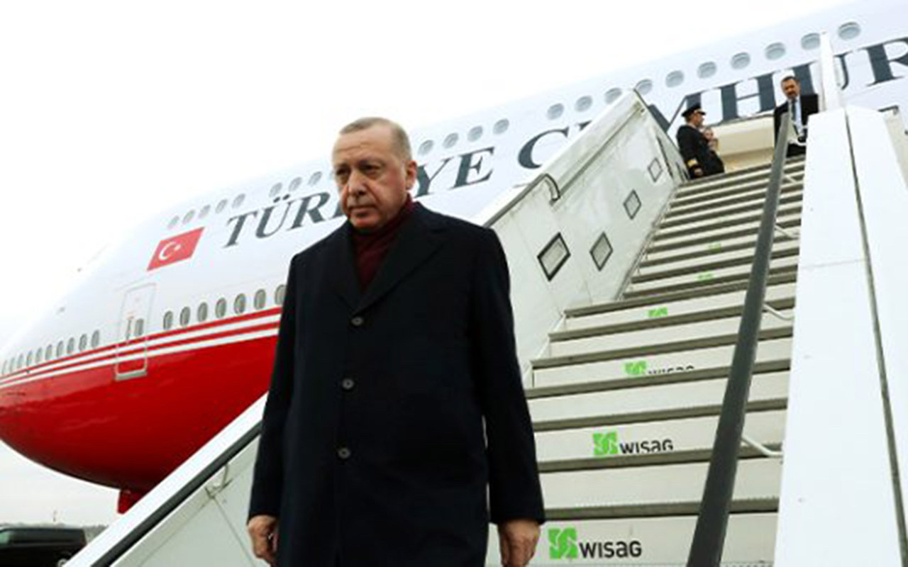 Erdoğan Libya Konferansı için Berlin'de! Hafter de orada olacak