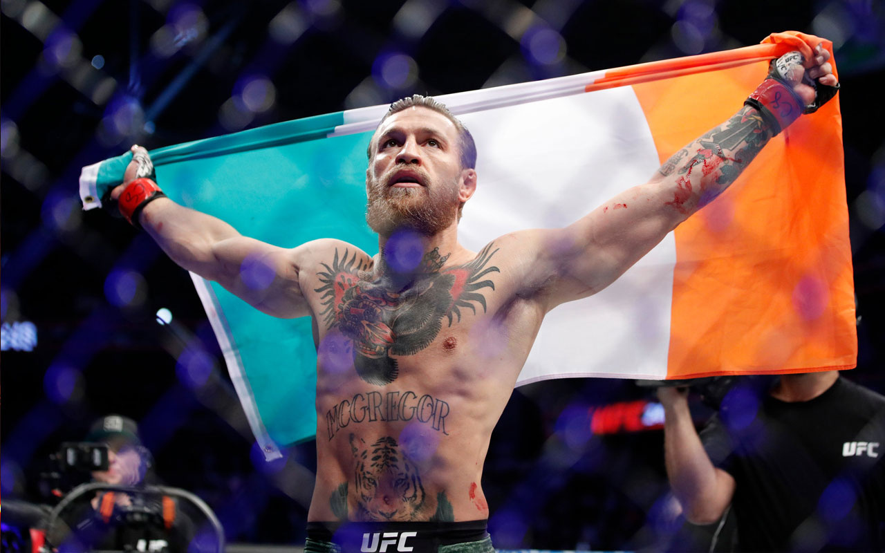 Conor Mcgregor rakibini 40 saniyede nakavt etti